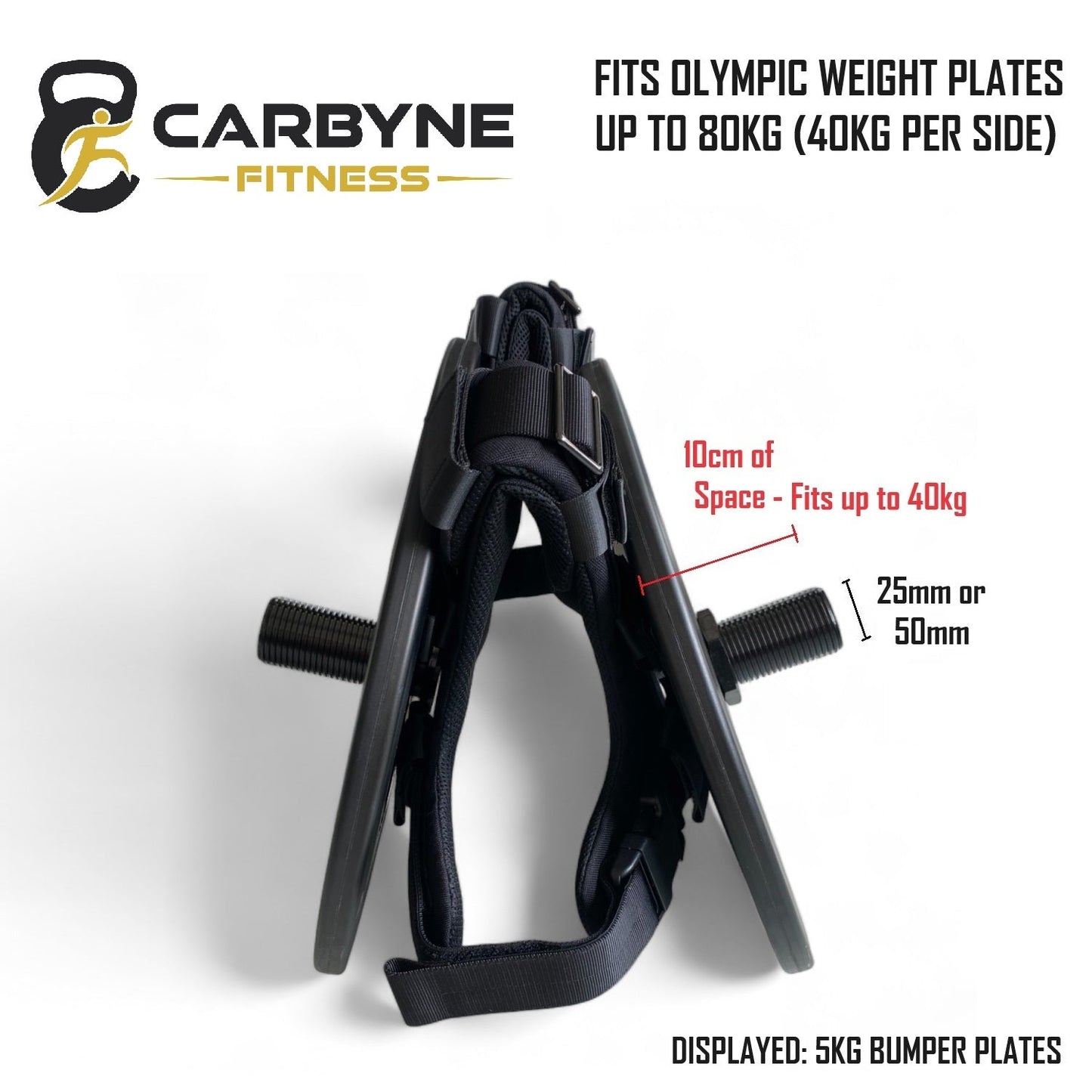 CARBYNE Plate Loaded Weight Vest (load up to 80KG)