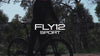 Cycliq Fly12 Sport Product Video of 28 Seconds with text overlay of features showing up in the video when cyclist is riding a bike with Fly12 Sport is on the out front mount